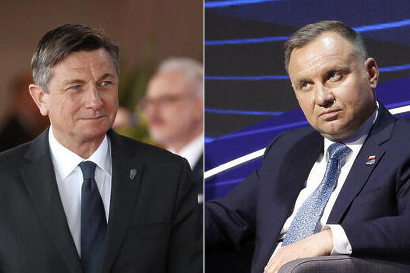 Borut Pahor i Andrzej Duda (Foto: EPA-EFE)