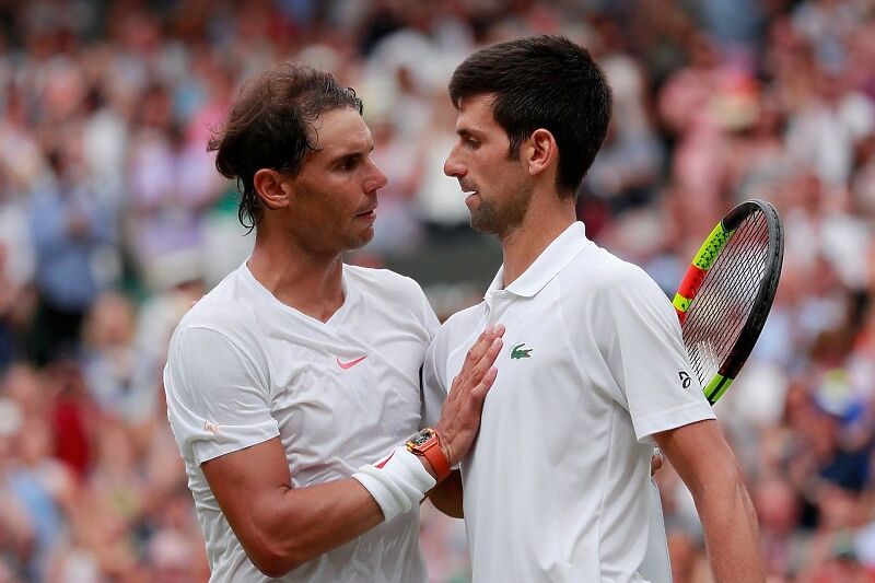 Rafael Nadal i Novak Đoković (Foto: Twitter)