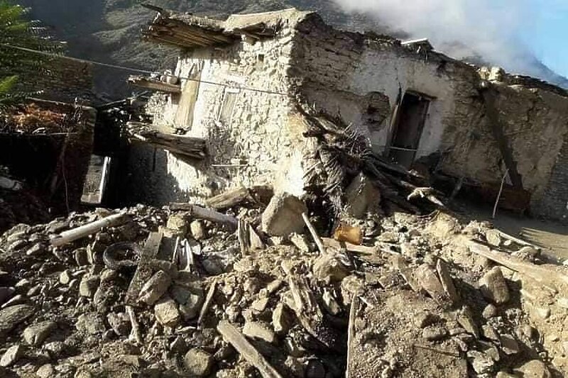 Zemljotres uništio kuće u Afganistanu (Foto: Twitter)