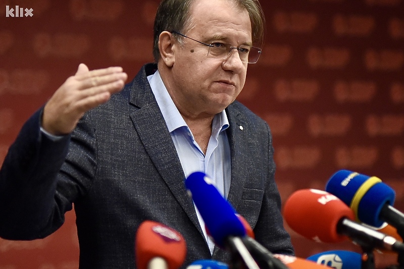 Nermin Nikšić, predsjednik SDP-a (Foto: T. S./Klix.ba)