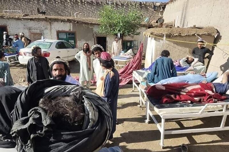 Stotine poginulih i povrijeđenih usljed zemljotresa u Afganistanu (Foto: Twitter)