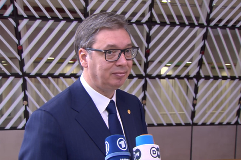 Aleksandar Vučić (Screenshot: Europa.eu)