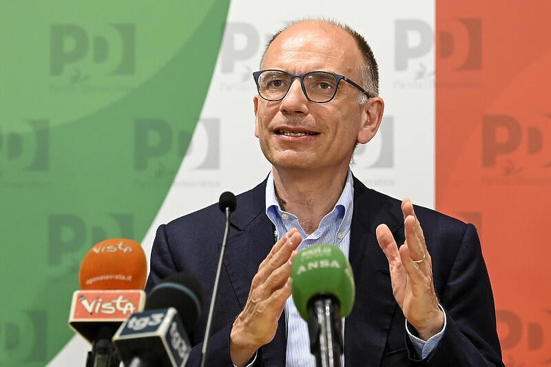 Enrico Letta, lider Demokratske partije (Foto: EPA-EFE)