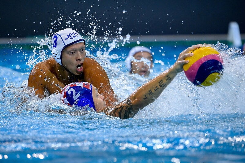 Burić u duelu protiv Japana (Foto: EPA-EFE)