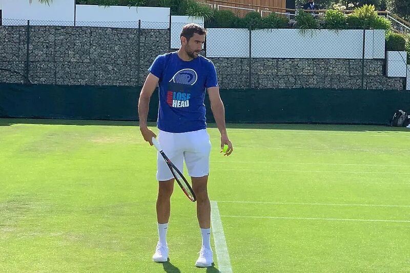 Marin Čilić je 2017. godine igrao finale Wimbledona (Foto: Instagram)