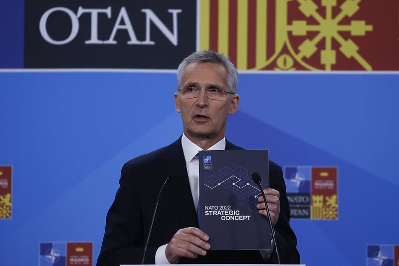 Stoltenberg predstavio novi Strateški koncept NATO-a (Foto: EPA-EFE)