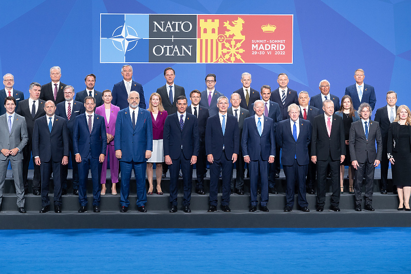 Lideri zemalja NATO-a na samitu u Madridu (Foto: EPA-EFE)