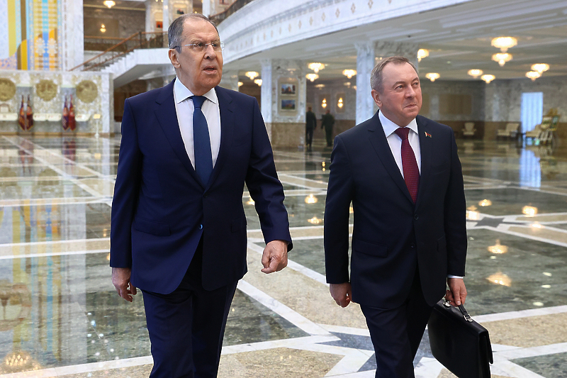 Lavrov u posjeti Bjelorusiji (Foto: EPA-EFE)