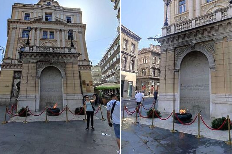 Spomen-obilježje Vječna vatra u Sarajevu (Foto: Facebook)