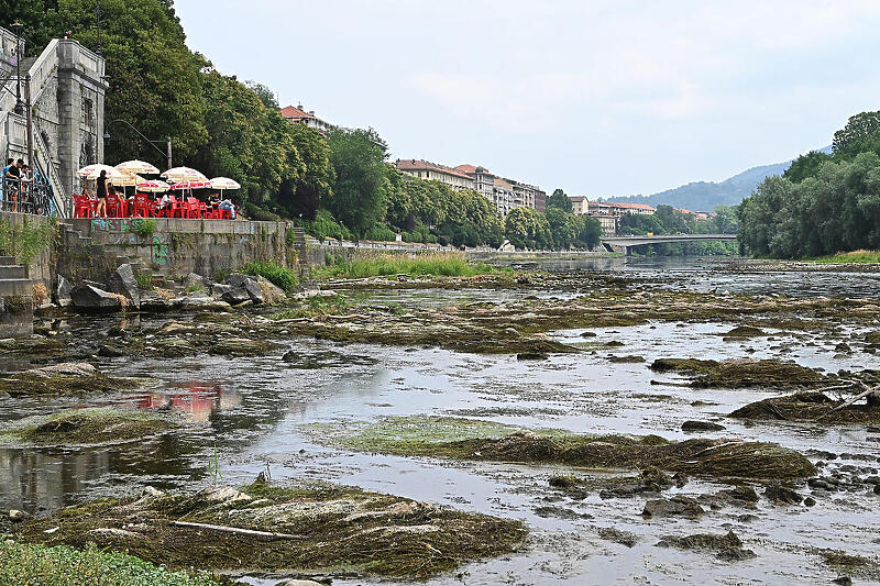 Rijeka Po presušila (Foto: EPA-EFE)