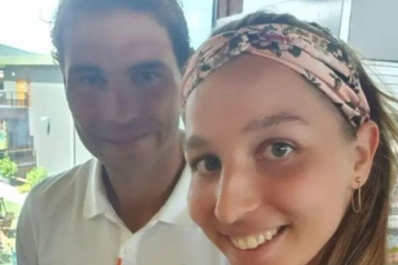 Rafael Nadal i Tamara Korpatsch (Foto: Instagram)