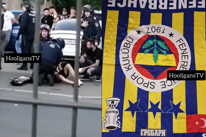 Sukob na ulicama Graza (Foto: Hooligans TV/Screenshot)