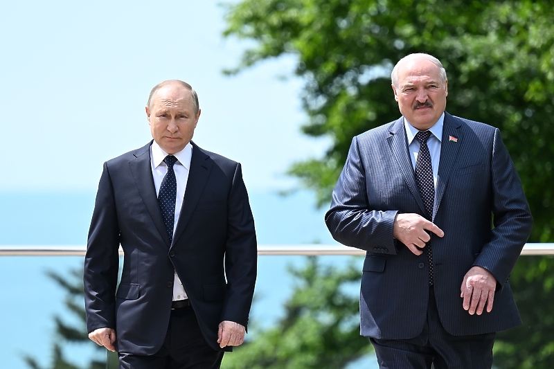 Vladimir Putin i Aleksandar Lukašenko (Foto: EPA-EFE)
