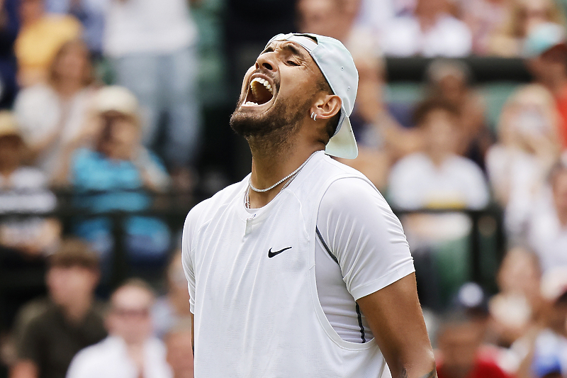 Kyrgios igra odlično na ovom Wimbledonu (Foto: EPA-EFE)