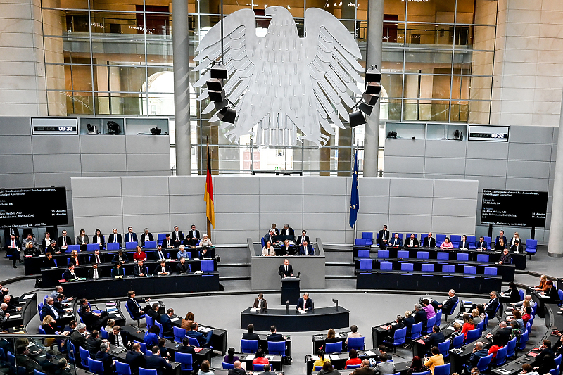 Bundestag će na 48. sjednici raspravljati o BiH (Foto: EPA-EFE)
