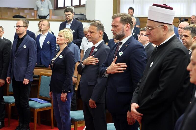 Hrvatski sabor održao komemorativni skup povodom 11. jula (Foto: sabor.hr)