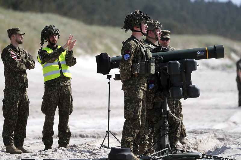 Latvijski vojnici na NATO vojnoj vježbi (Foto: EPA-EFE)