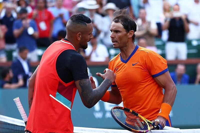 Nick Kyrgios i Rafael Nadal (Foto: Instagram)