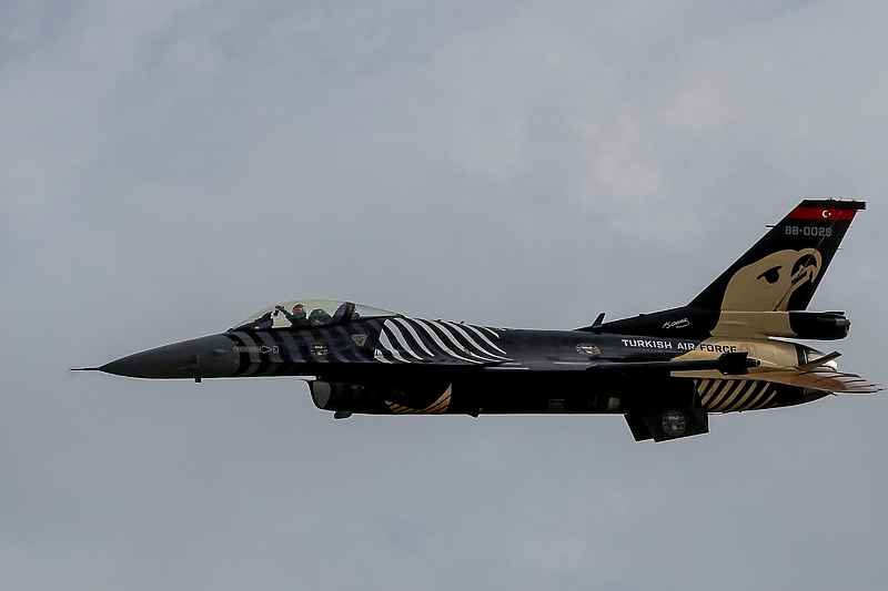 F-16 C/E kojeg koriste zračne snage Turske (Foto: EPA-EFE)