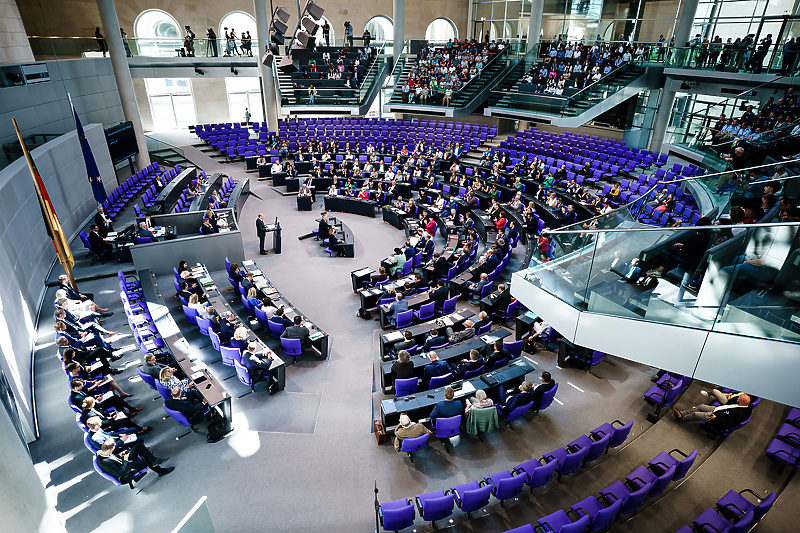 Bundestag danas raspravljao o BiH (Foto: EPA-EFE)