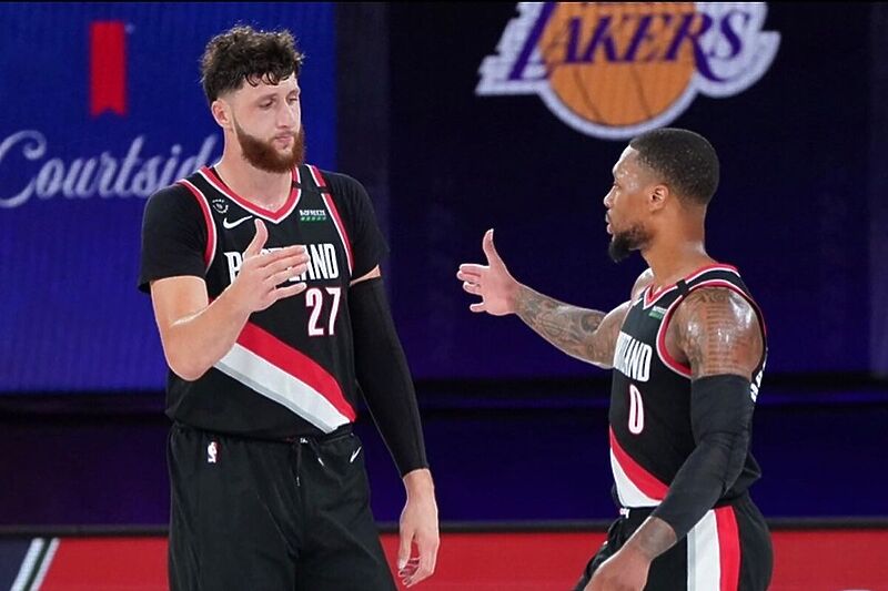 Jusuf Nurkić i Damian Lillard