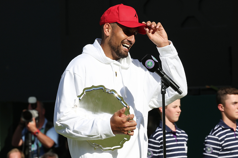 Kyrgios redovno plaća kazne zbog ispada (Foto: EPA-EFE)