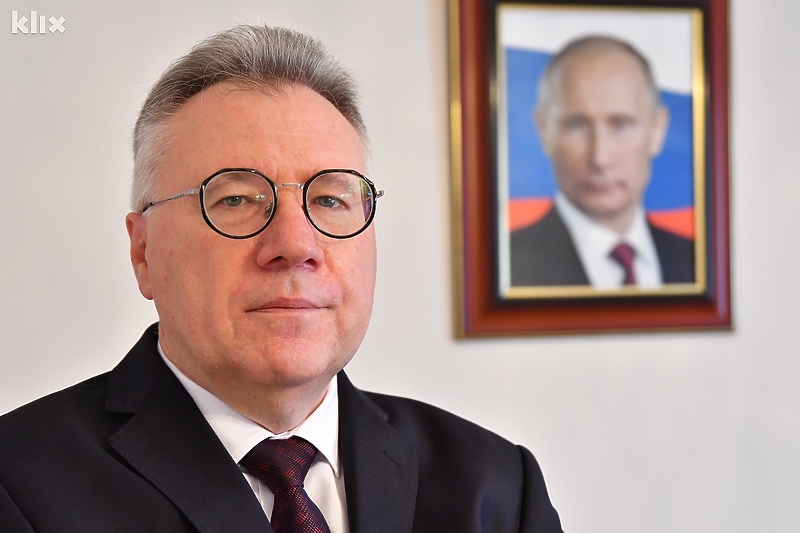 Ruski ambasador u BiH Igor Kalabuhov (Foto: T. S./Klix.ba)