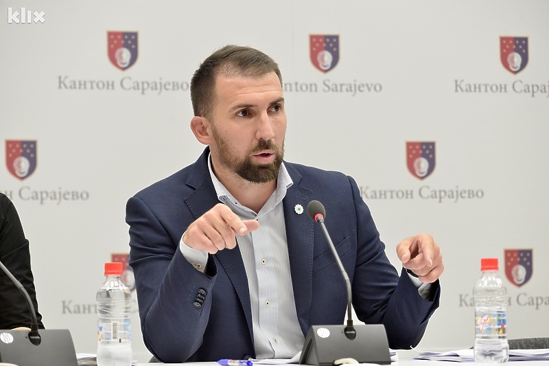 Ministar privrede KS Adnan Delić (Foto: T. S./Klix.ba)