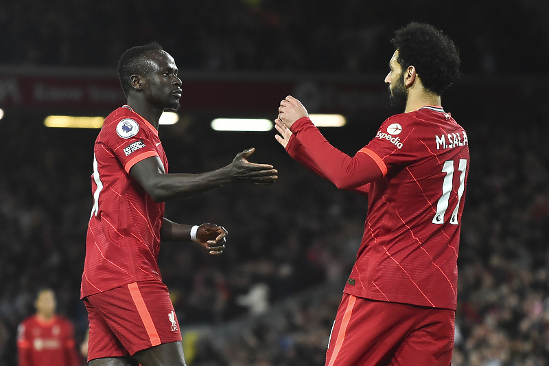 Sadio Mane i Mohamed Salah (Foto: EPA-EFE)