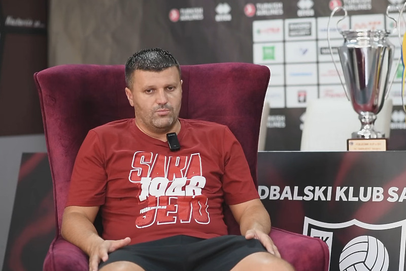 Dudić sretan pripremama (Foto: FK Sarajevo)