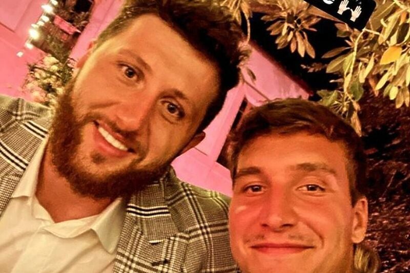 Jusuf Nurkić i Bogdan Bogdanović (Foto: Instagram)