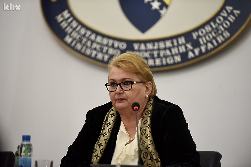 Bisera Turković, ministrica vanjskih poslova BiH (Foto: T. S./Klix.ba)