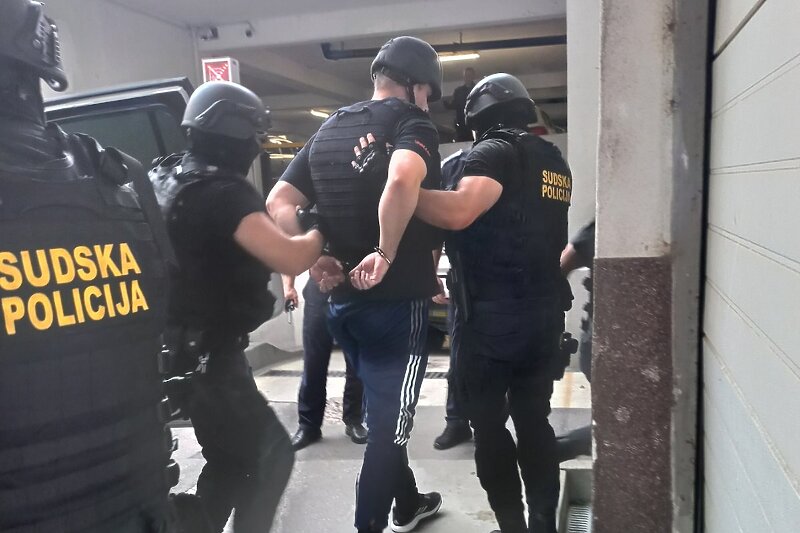 Izručenje Save Marinkovića Bosni i Hercegovini (Foto: Sudska policija FBiH)