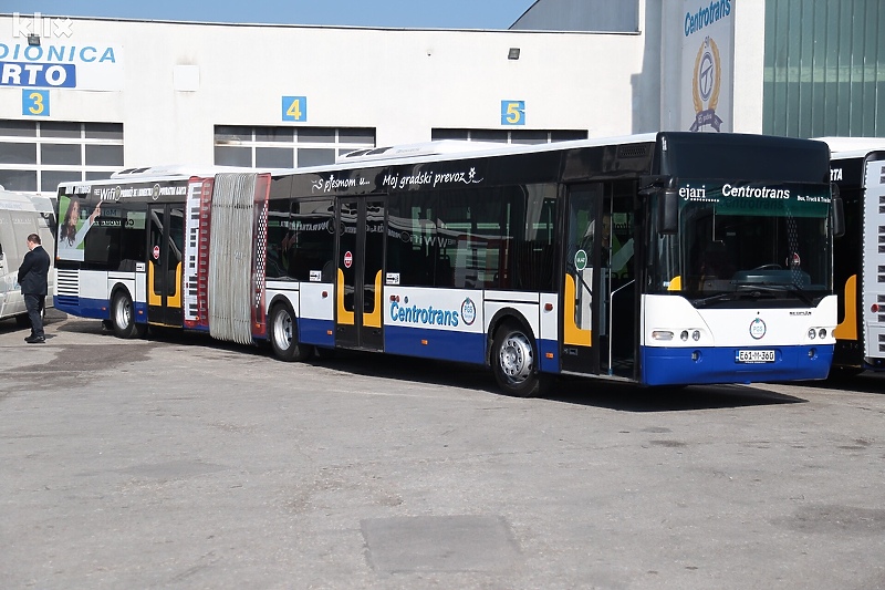 Centrotrans saobraća na mnogim autobuskim linijama u Sarajevu (Foto: F. K./Klix.ba)