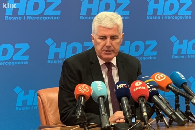 Dragan Čović, predsjedavajući HNS-a (Foto: G. Š./Klix.ba)