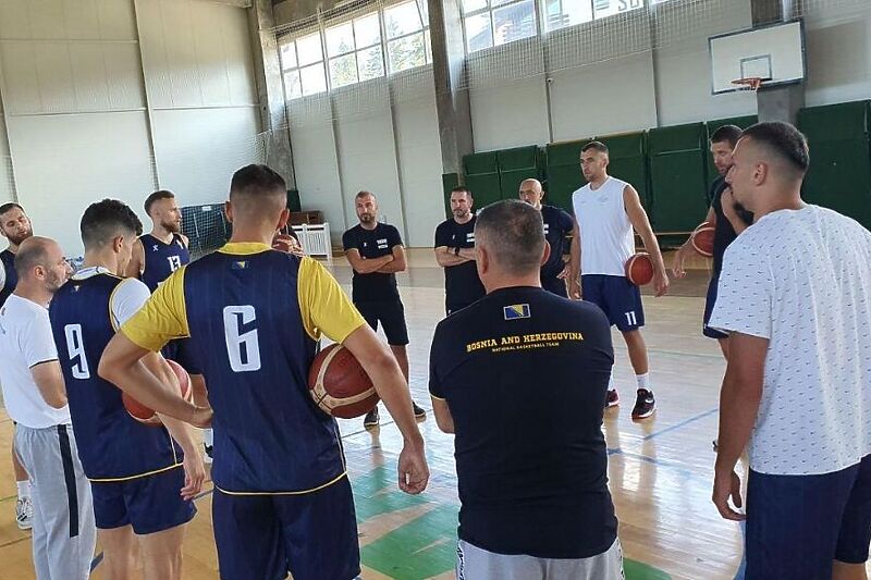 Trening košarkaške reprezentacije BiH (Foto: Basket.ba)