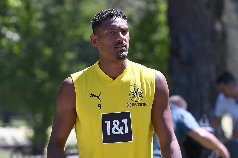 Sébastien Haller (Foto: Borussia Dortmund/Twitter)