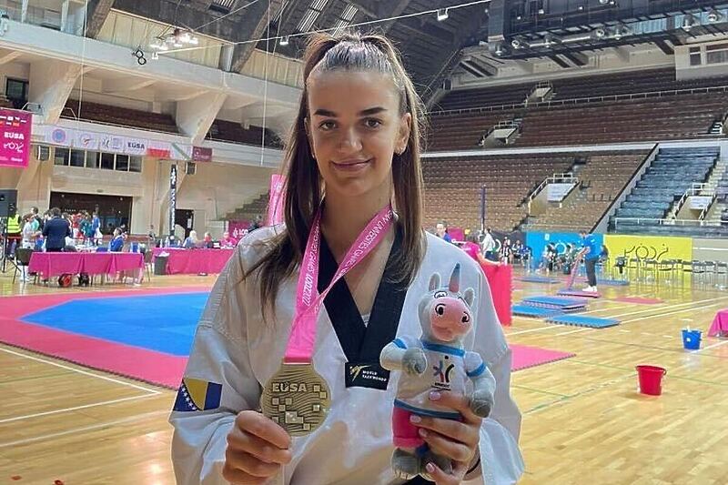 Bravo Dora! Dora Marušić osvojila srebro u taekwondou na evropskoj Univerzijadi, Life.ba