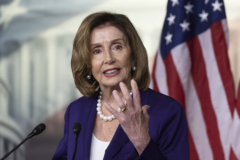 Nancy Pelosi, predsjedavajuća Zastupničkog doma Kongresa SAD-a (Foto: EPA-EFE)