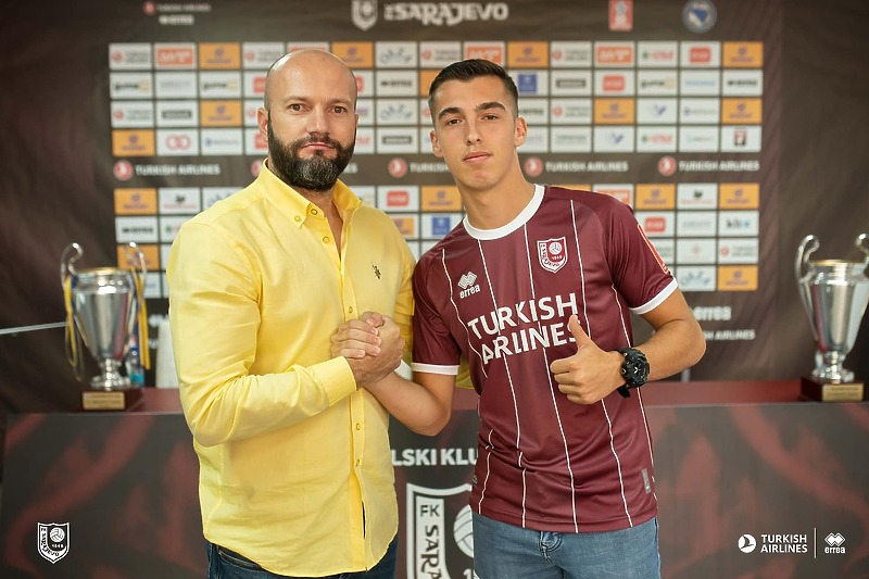 Emir Hadžić i Vedad Jakupović (Foto: FK Sarajevo)