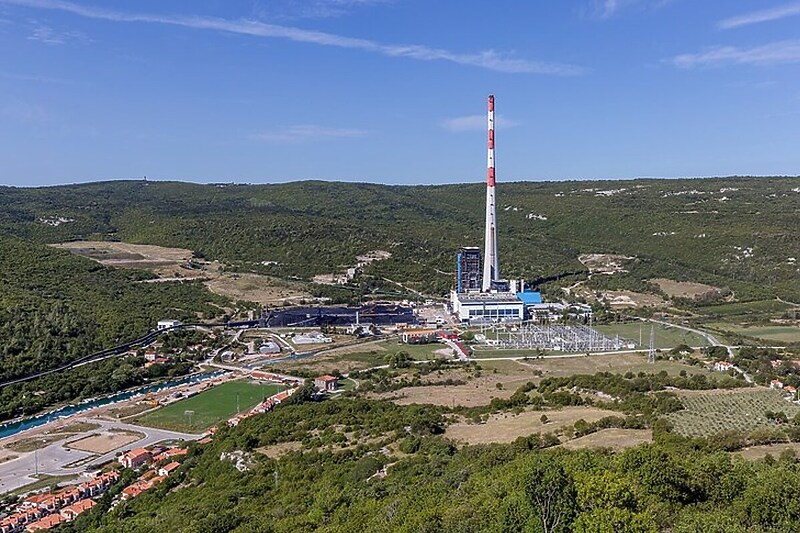 Termoelektrana Plomin (Foto: Glas Istre)