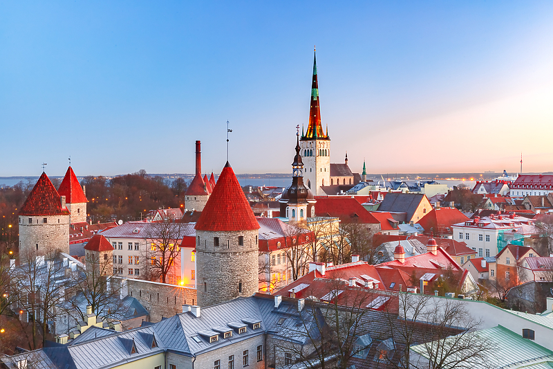 Glavni grad Estonije Talinn (Foto: Shutterstock)