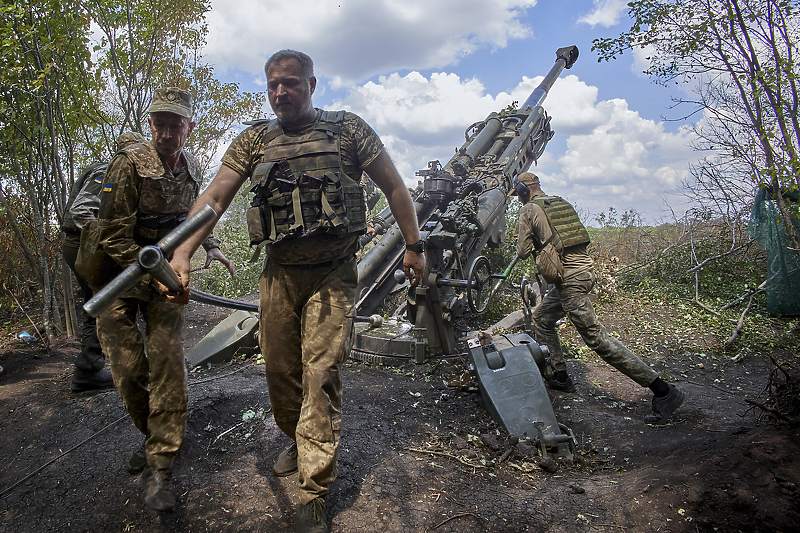 Ukrajinski vojnici na frontu (Foto: EPA-EFE)