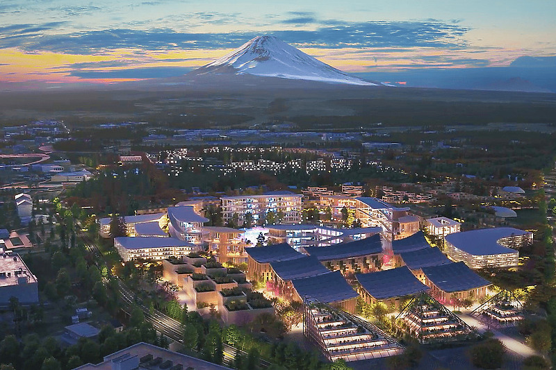 Grad budućnosti bit će smješten u podnožju planine Fuji