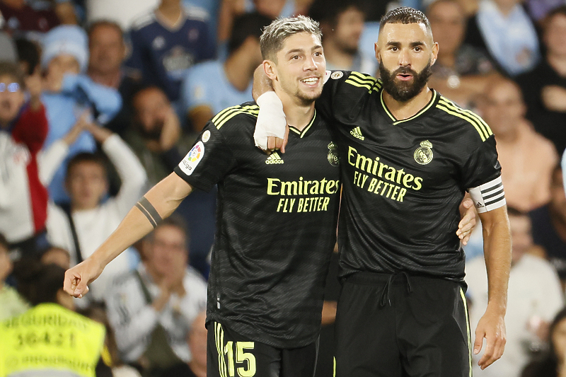 Federico Valverde i Karim Benzema (Foto: EPA-EFE)