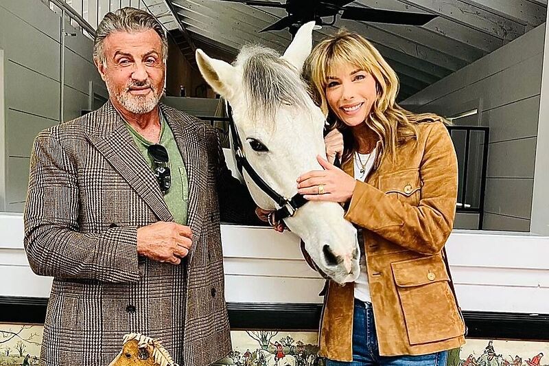 Sylvester Stallone i Jennifer Flavin (Foto: Instagram)