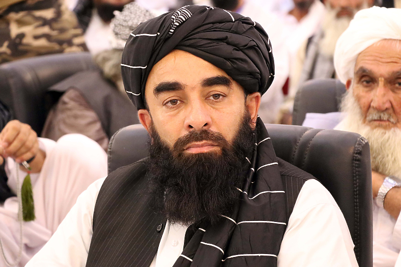 Zabihullah Mujahid, glasnogovornik Talibana (Foto: EPA-EFE)