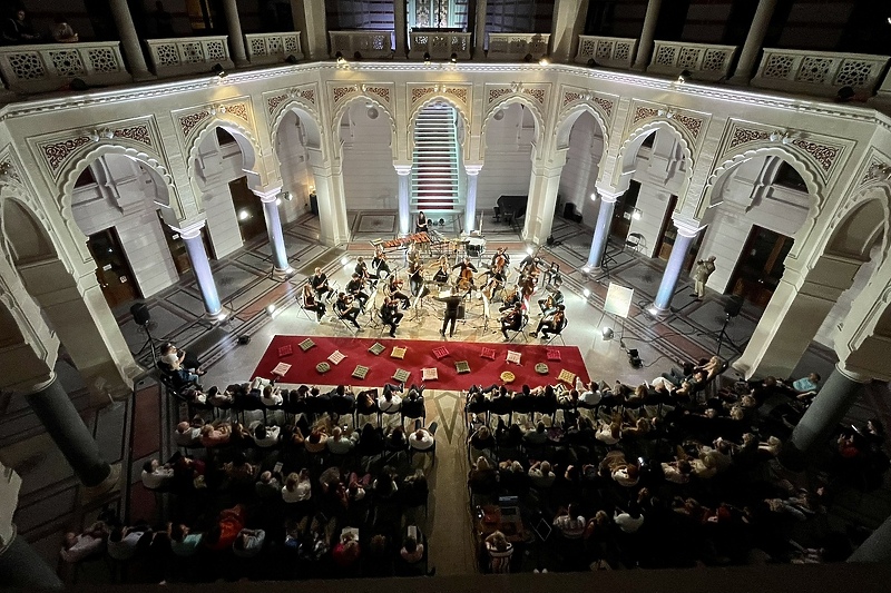 No Borders Orchestra održao koncert u Vijećnici (Foto: D. S./Klix.ba)