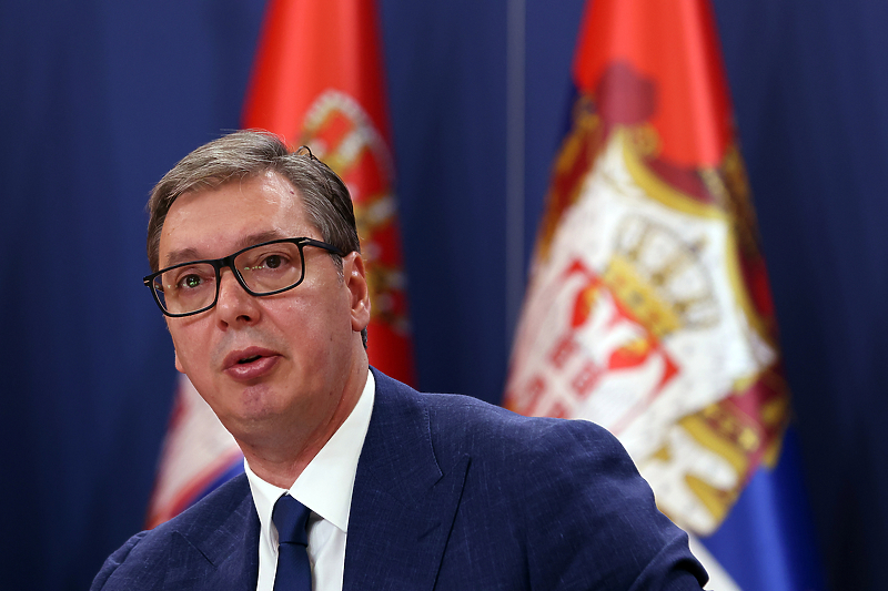 Aleksandar Vučić, predsjednik Srbije (Foto: EPA-EFE)
