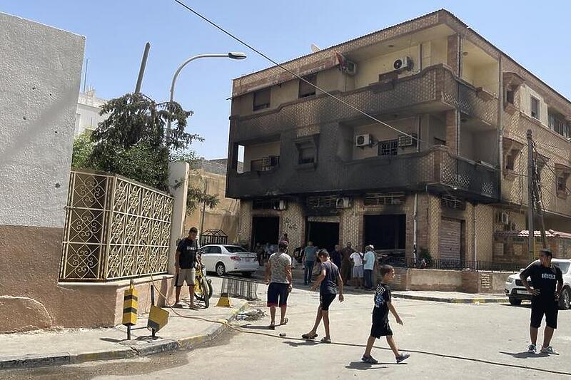 Oružani sukobi u Tripoliju vođeni su u strogom centru grada (Foto: EPA-EFE)